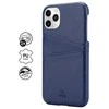 „Crong Neat Cover“ – PU odinis dėklas, skirtas „iPhone 11 Pro“ (mėlynas)