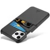 „Crong Neat Cover“ – PU odinis dėklas, skirtas „iPhone 11 Pro“ (juodas)