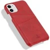 „Crong Neat Cover“ – PU odinis dėklas, skirtas „iPhone 11 Pro“ (raudonas)