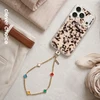 Dėklas Crong Phone Charm - Lanyard Phone Pendant (Lucky Crystals)
