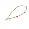 Dėklas Crong Phone Charm - Lanyard Phone Pendant (Lucky Crystals)