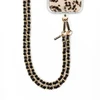 Dėklas Crong Phone Crossbody - Phone Lanyard (Juodas Twist)