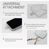 Crong Phone Crossbody – telefono dirželis (sidabrinė nuoroda)