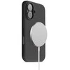 „Crong“ spalvotas magnetinis dėklas „MagSafe iPhone 17“ (juodas)