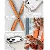 „Crong“ spalvotas magnetinis dėklas „MagSafe iPhone 17“ (juodas)
