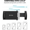 Crong Universal Smart Car Holder - Universalus automobilinis telefono laikiklis 4-6.7 (juodas)