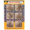 Dėlionė Rappa Set of metal brain teasers 6 games
