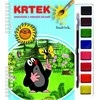 Dėlionė Rappa Coloring book with paints and brush Mole