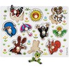 Dėlionė Detoa Wooden insert puzzle Mole large
