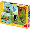 Dino Toys Dėlionė 3x55 Kurmis ir kelnaitės