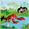 Dino Toys Dėlionė 3x55 Kurmis ir kelnaitės