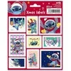 „Disney Stitch“ – 18 lipnių kalėdinių lipdukų rinkinys