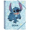 Disney Stitch – A4 formato aplankas su elastine juostele + 30 permatomų rankovių