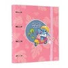 Disney Stitch – A4 segtuvas (4 žiedai, elastinė juosta)