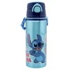 Gertuvė Disney Stitch - aliuminio vandens buteliukas su šiaudeliu ir dirželiu 730 ml