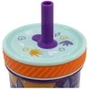 „Disney Stitch“ - „Dropsafe“ nepralaidus puodelis su silikoniniu šiaudeliu iš „Aloha Collection“, 370 ml