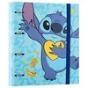Disney Stitch Tropical – A4 segtuvas (4 žiedai, elastinė juosta)