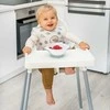 Baby Ono BabyOno lėkštė limpančiu dugnu + šaukštelis Nuo 6+ mėn., geltonas, 1063/04