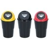 Dunlop - Automobilio šiukšliadėžė 400 ml 10x17 cm (raudona / juoda)
