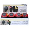 Dunlop - Automobilio šiukšliadėžė 400 ml 10x17 cm (geltona / juoda)