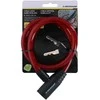Dunlop – spiralinio rakto dviračio užraktas 65 cm (raudonas)
