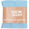 Džersio lovelės paklodė New Baby 120x60 mėlyna