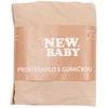 Džersio lovelės paklodė New Baby 120x60 smėlio spalvos