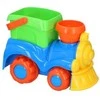 Eddy Toys Sūkuriniai žaislai - Smėlio dėžės žaislų rinkinys 8 vnt. Traukinys