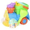Eddy Toys Sūkuriniai žaislai - Smėlio dėžės žaislų rinkinys 8 vnt. Traukinys