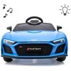 Elektrinis vaikiškas automobilis Milly Mally Audi R8 Spyder Mėlyna