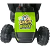 Electric tractor with trailer Milly Mally Rolly žalias