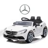 Milly Mally Akumuliatorinis automobilis vaikams „Mercedes-Benz SLC“, baltos spalvos