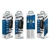Energizer Ultimate – kelių kištukų ES / JK / JAV GaN USB-C ir USB-A 65 W PD maitinimo įkroviklis + USB-C laidas (juodas)