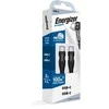 Energizer Ultimate – USB-C į USB-C 100W jungiamasis laidas 2m (juodas)