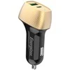 Energizer Ultimate – USB-C ir USB-A 38W PD + QC3.0 automobilinis įkroviklis (auksinis / juodas)