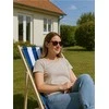 Garden beach foldable lounger Baby Mix mėlynas and baltas