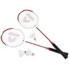 Gertuvė Donnay - 6-piece badminton set in a case (red)