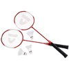 Gertuvė Donnay - 6-piece badminton set in a case (red)