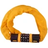 Dunlop - Bicycle Lock with Combination Chain (Oranžinis)