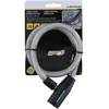 Dunlop - Keyed spiral bicycle lock 65 cm (baltas)
