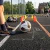 Dunlop - Street Training Football size 5 (baltas/red)