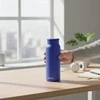 Gertuvė Quokka Echo - 690ml Stainless Steel Bottle with Silicone Handle (Dusk Mėlyna)