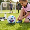 Slazenger - Mini Training Football for Kids 12 Panels Size 2 (Baltas/Mėlyna)