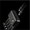 Green Cell Įkroviklis Žalias Cell GC VitalCharger + 4x AA 2000mAh Ni-MH baterijos