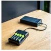 Green Cell Įkroviklis Žalias Cell GC VitalCharger + 4x AA 2000mAh Ni-MH baterijos