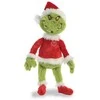 Grinch Grinčas - pliušinis žaislas / mielas Grinčas Kalėdų Senelio kostiume, 43 cm, ekologiškas