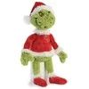 Grinch Grinčas - pliušinis žaislas / mielas Grinčas Kalėdų Senelio kostiume, 43 cm, ekologiškas