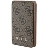 Guess Powerbank 15W GUPB5LP4GEGW 5000mAh rudos spalvos 4G odinis metalinis logotipas