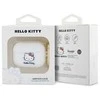 Apple AirPods Pro 1 Hello Kitty Silicone 3D Kitty Head (HKAP3DKHSH) ausinių dėklas baltos spalvos