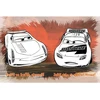 Jiri Models Coloring book and 100 CARS tattoos - Cars